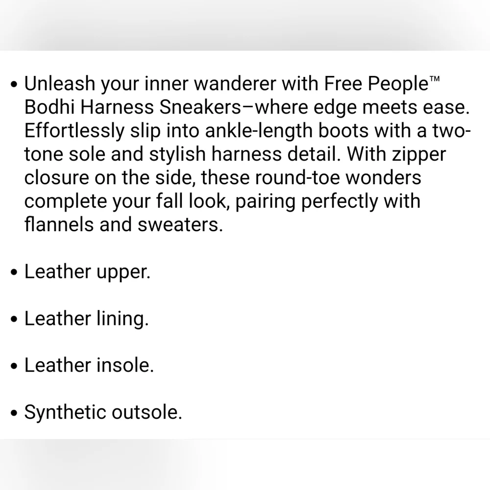 Free People women leather
